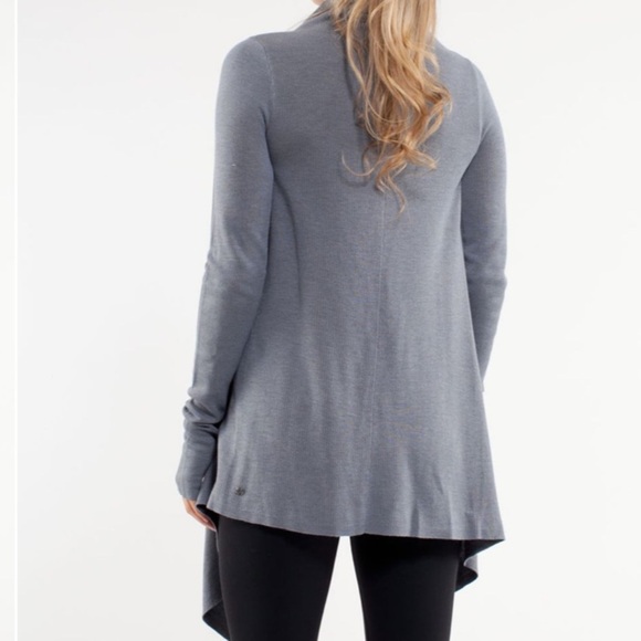 Lululemon Reflection Wrap Reversible Heathered Blurred Grey / Coal - Picture 4 of 15